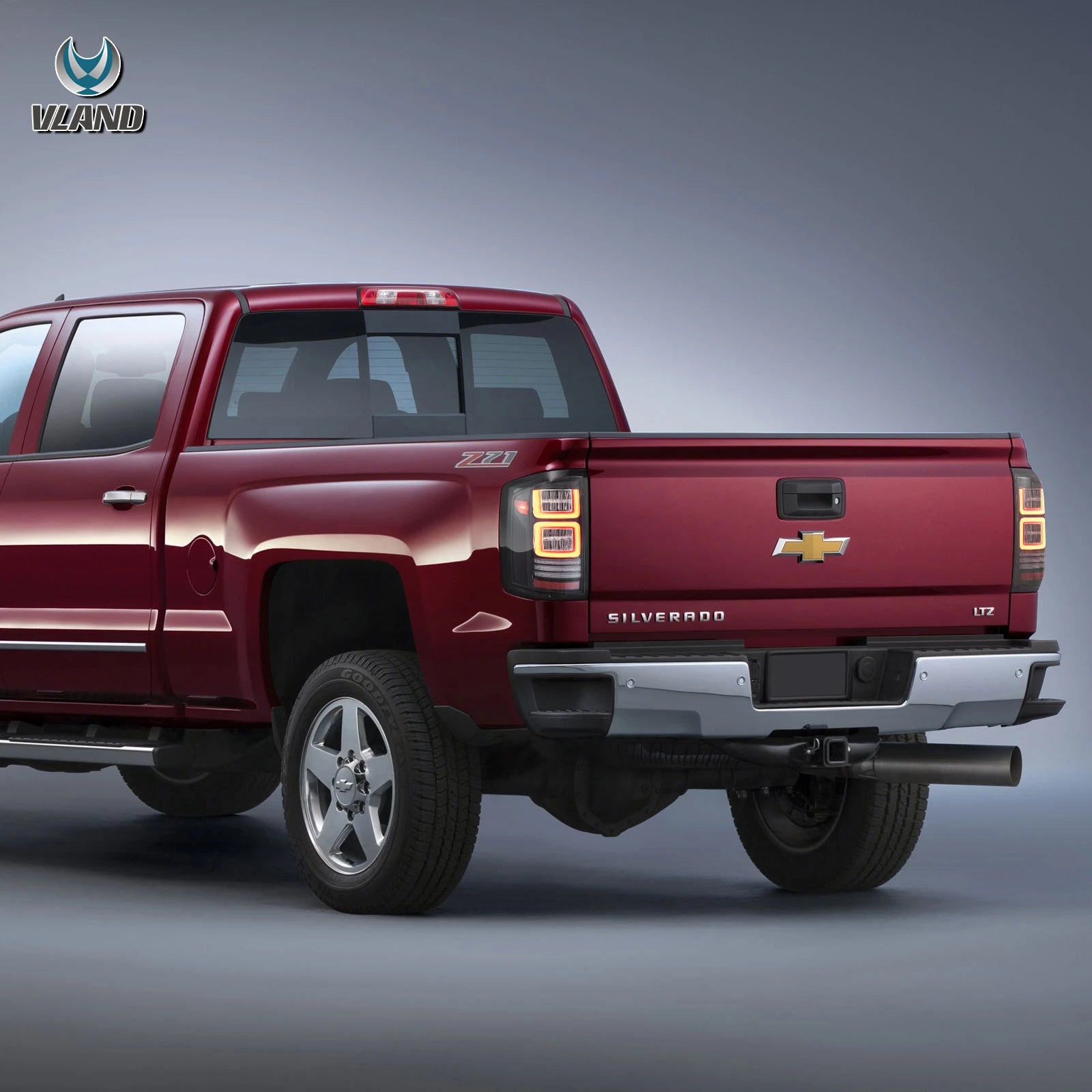 Tylne światła Chevrolet Silverado 1500 / 2500HD / 3500HD (2014–2019) Full LED - obrazek 3
