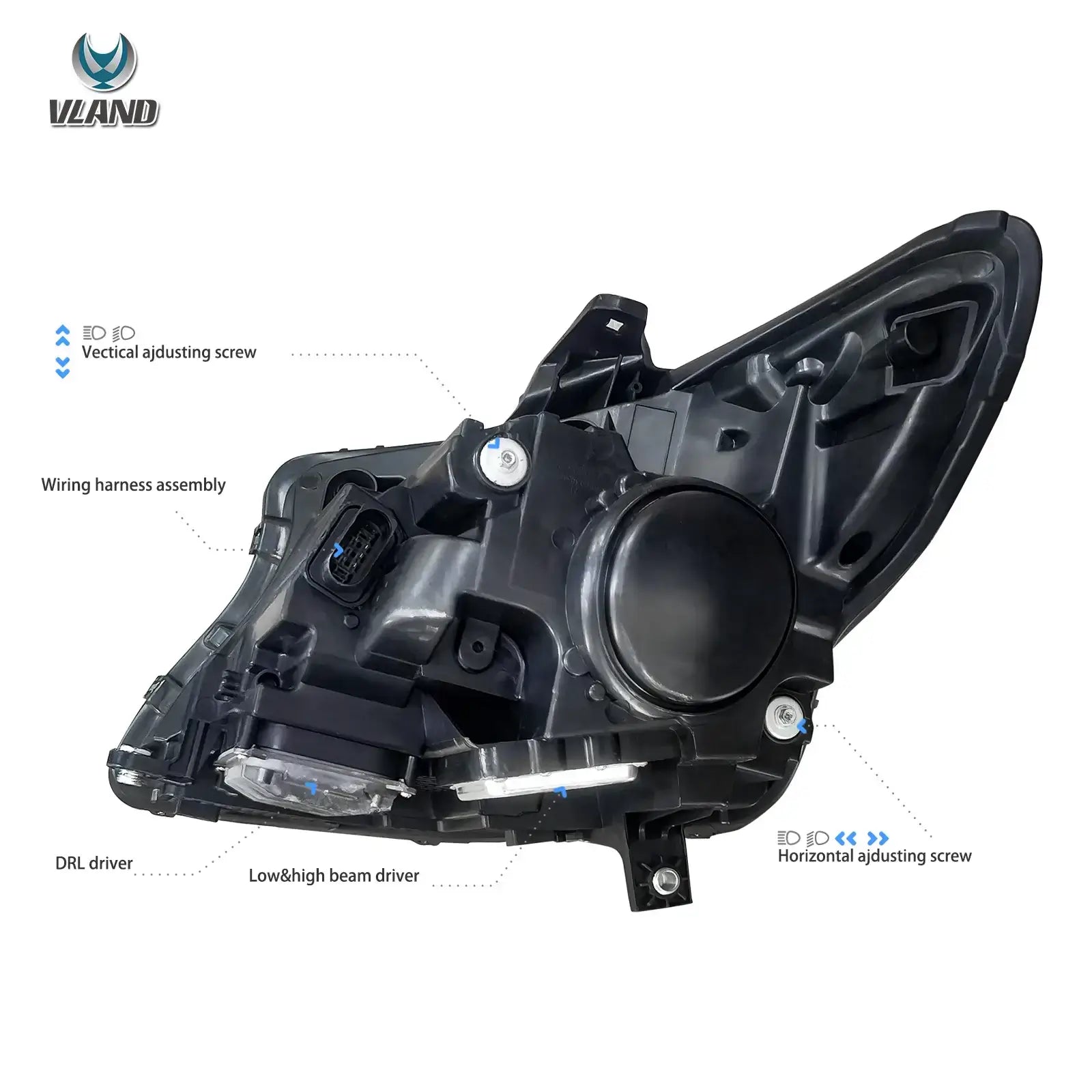 Reflektory Mercedes-Benz V-Class / Vito W447 (2016–2023) Full LED - obrazek 4