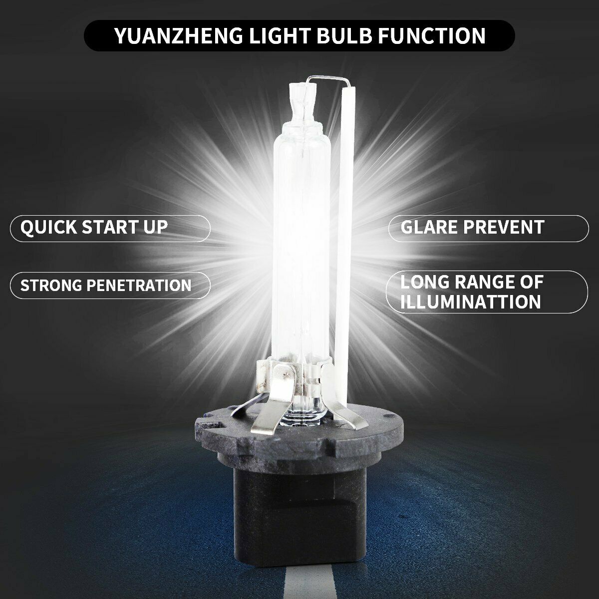 Żarówki D2H/H7 konwersja żarówki HID KIT 12V 35W/55W 6000K - obrazek 5