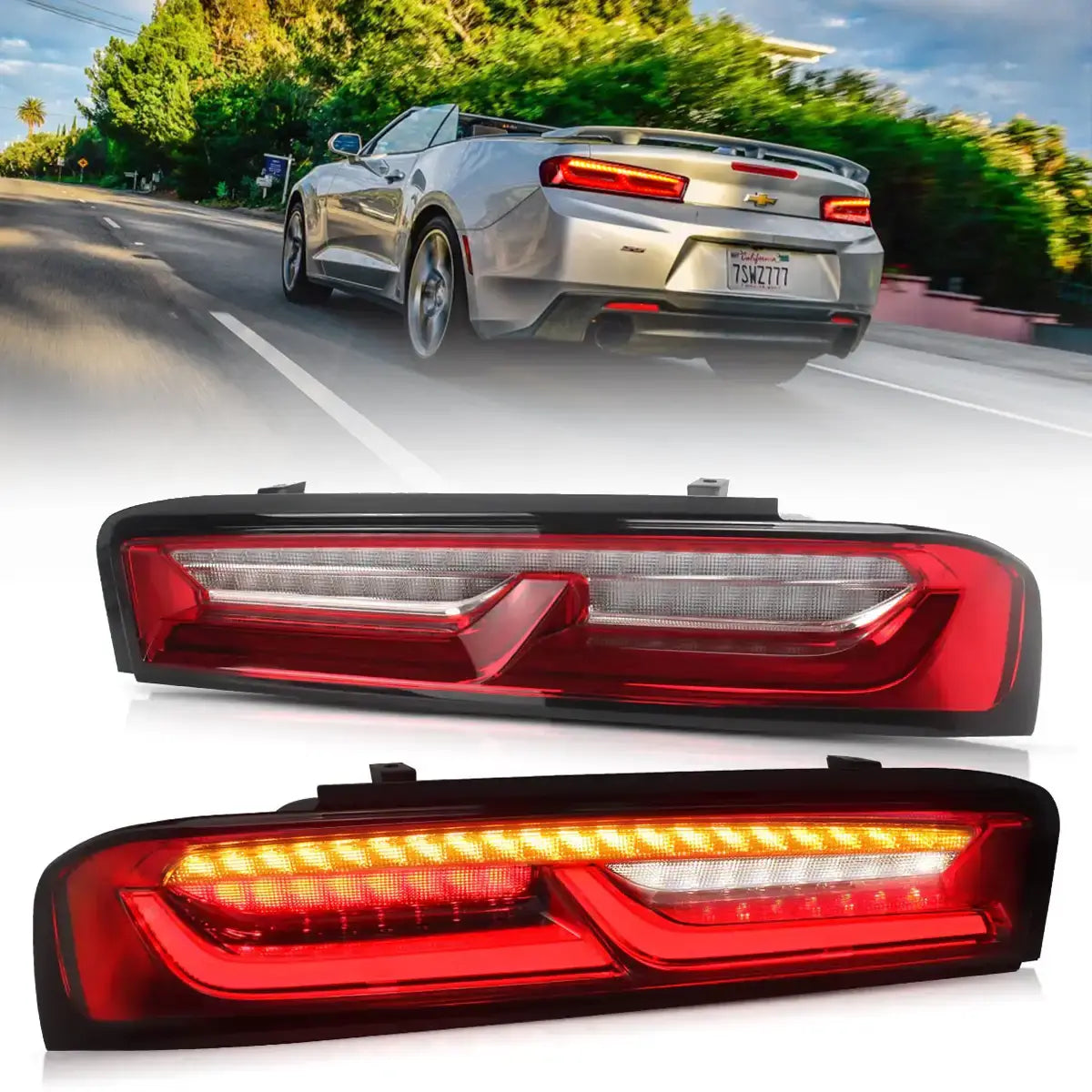 Tylne światła Chevrolet Camaro LED (2016–2018, USA) - obrazek 5