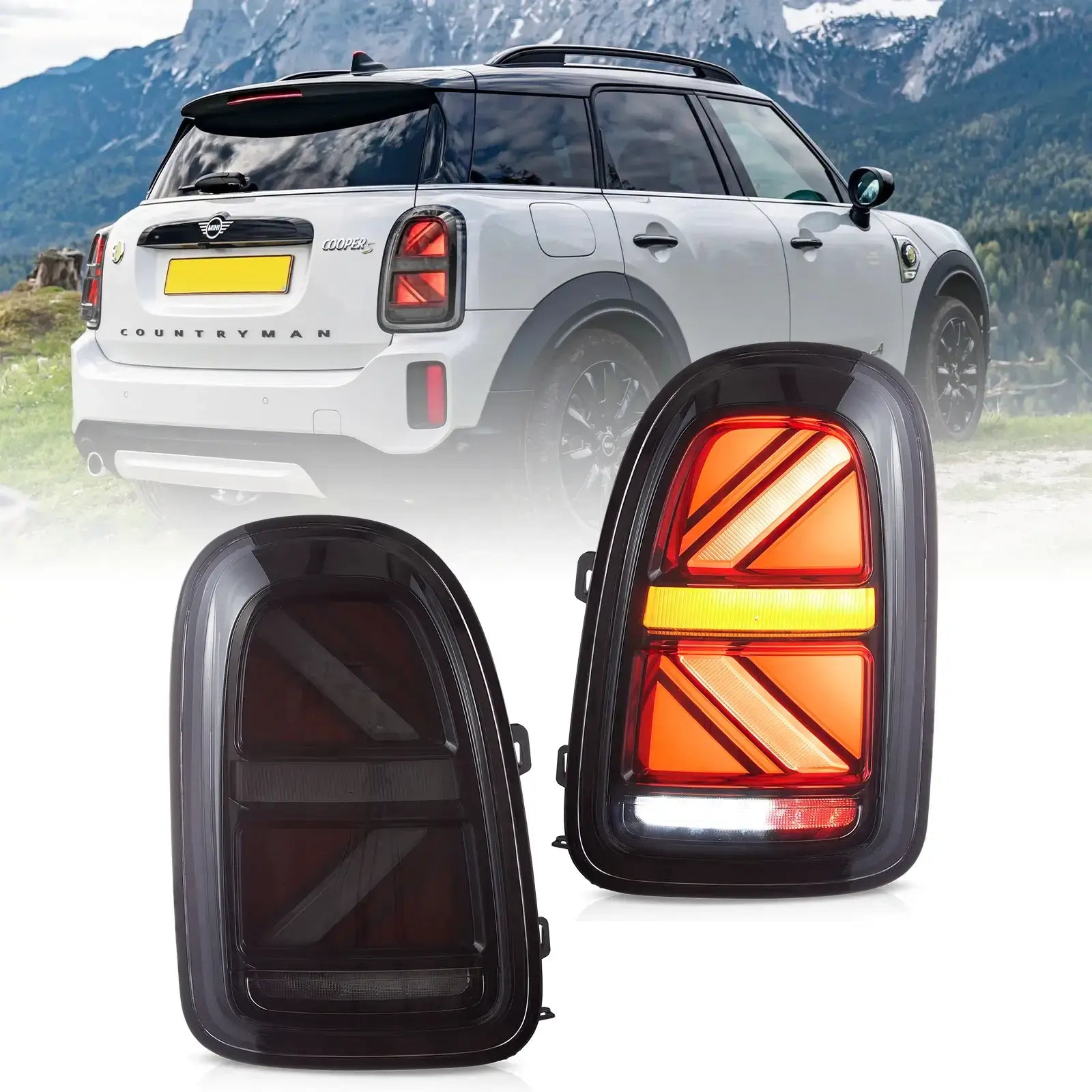 Tylne światła Mini Cooper Countryman F60 (2017–2023) Full LED Union Jack - obrazek 5