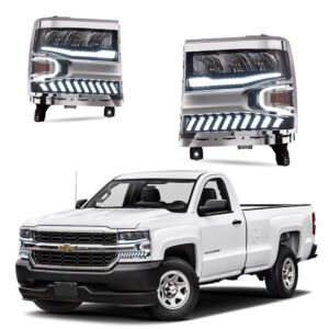 Reflektory Chevrolet Silverado 1500 (2016–2018) Full LED
