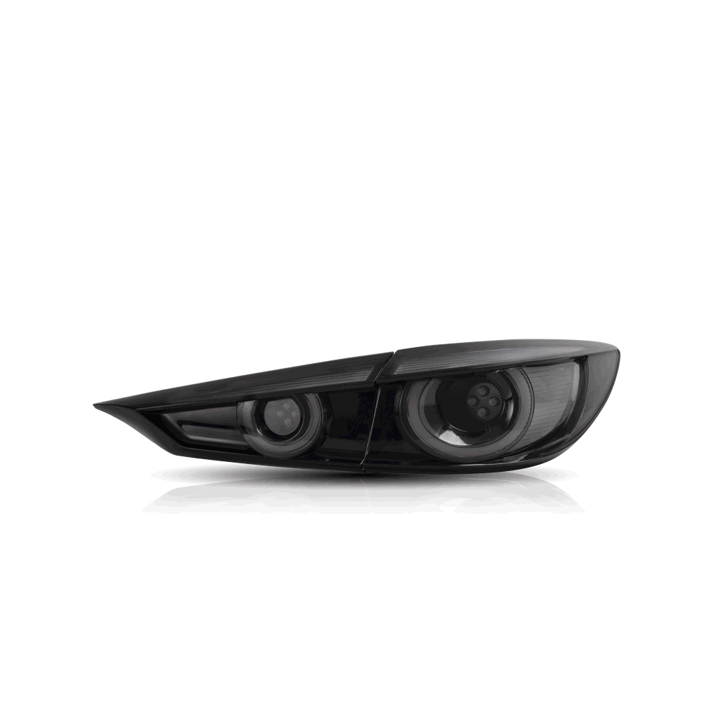 Lampy tylne Mazda 3 sedan 2014-2018 (sekwencyjne kierunkowskazy z dynamicznym oświetleniem powitalnym) - obrazek 2