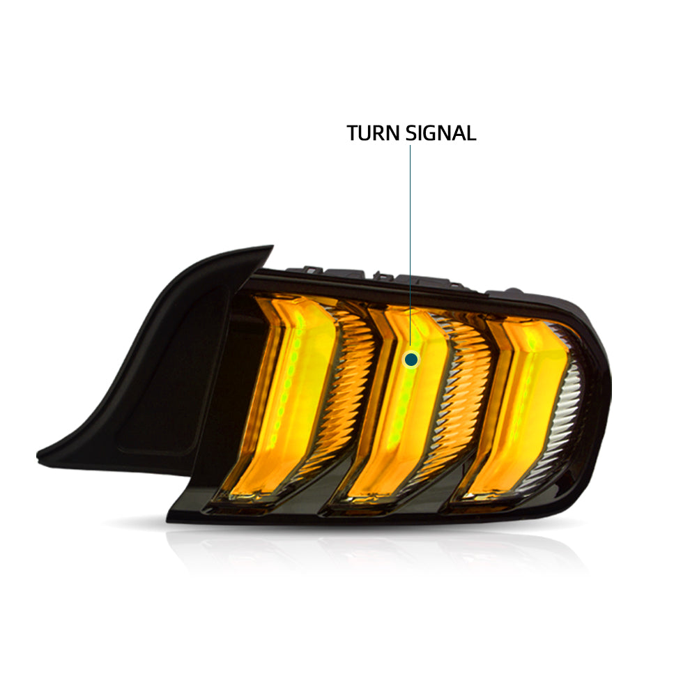 Lampy tylne Ford Mustang 6. generacji (S550) 15-23 LED z 5 trybami sekwencyjnymi kierunkowskazami - obrazek 3