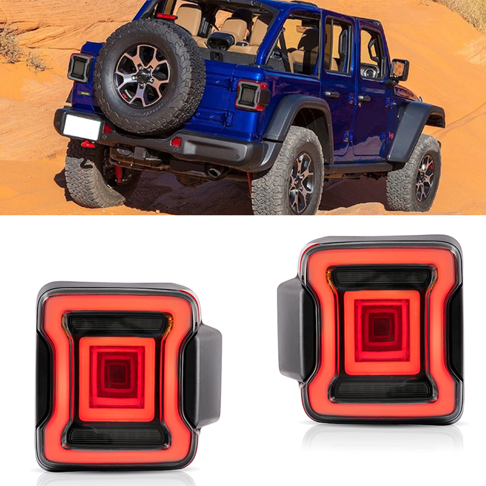 Tylne światła Jeep Wrangler JL (2018–2021) Full LED - obrazek 2