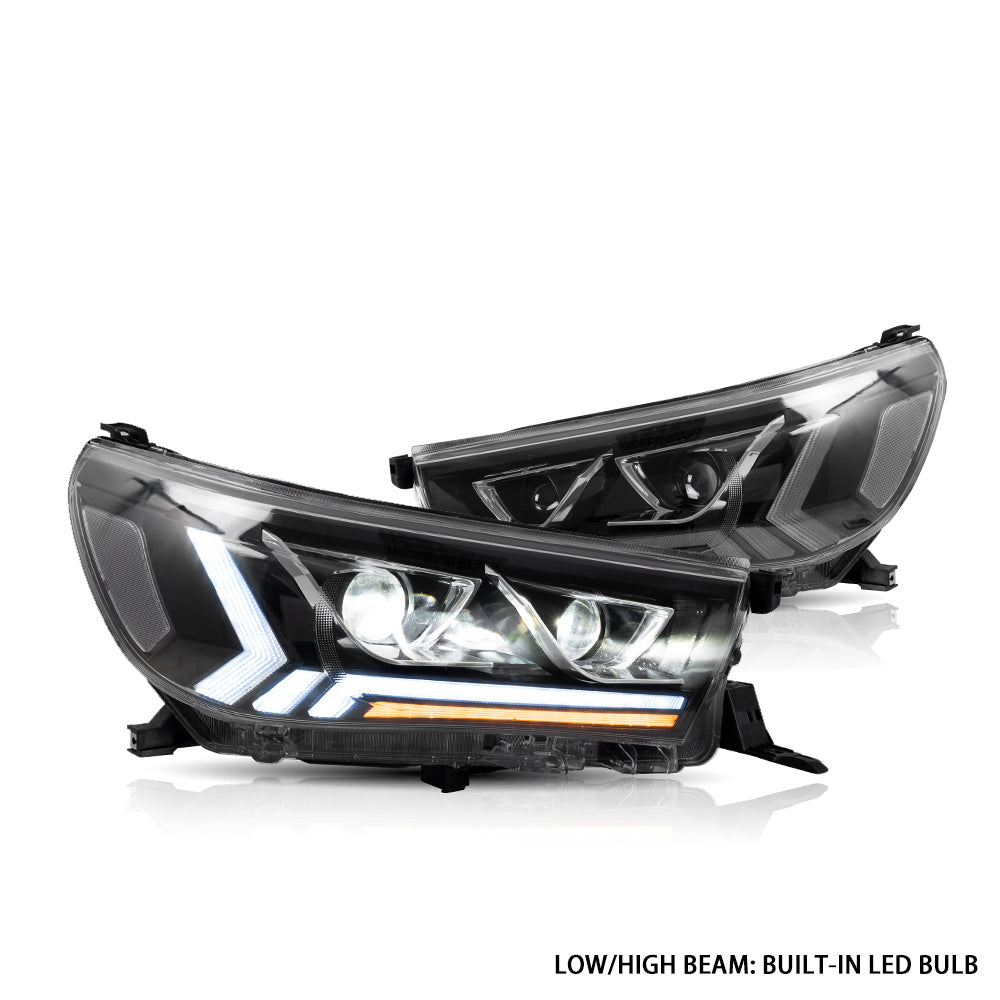 Reflektory LED Vland do Toyota Hilux Vigo Revo 2015-2020 - obrazek 2