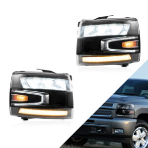 Reflektory Chevrolet Silverado 1500/2500HD/3500HD (2007–2014) Full LED