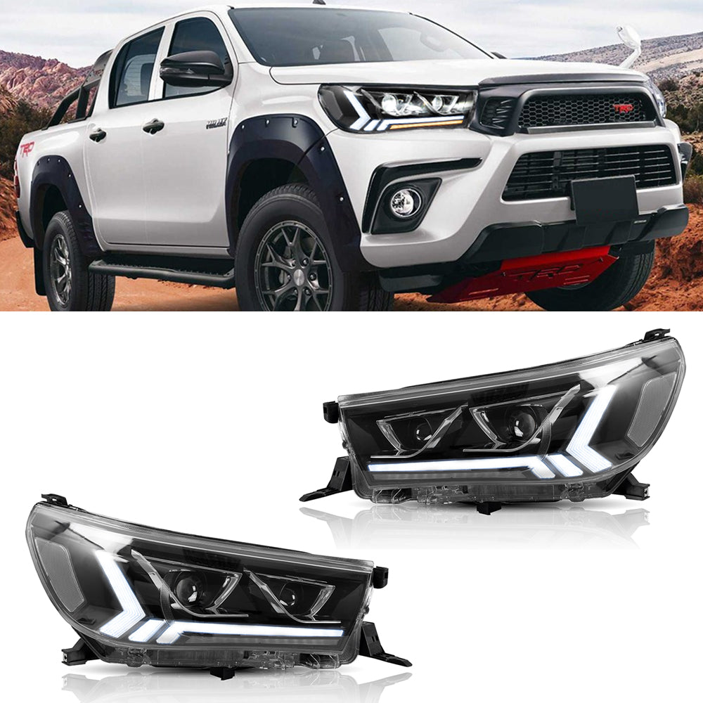 Reflektory LED Vland do Toyota Hilux Vigo Revo 2015-2020