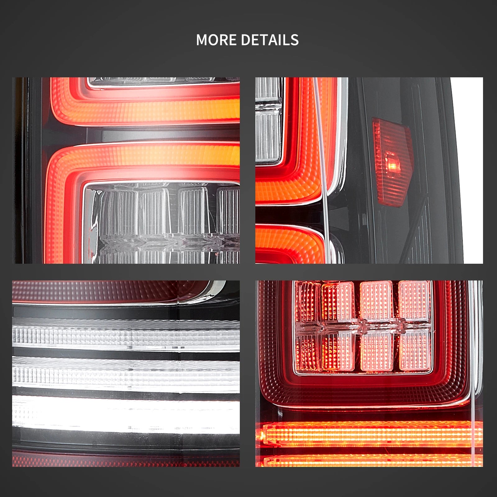 Tylne światła Chevrolet Silverado 1500 / 2500HD / 3500HD (2014–2019) Full LED - obrazek 5