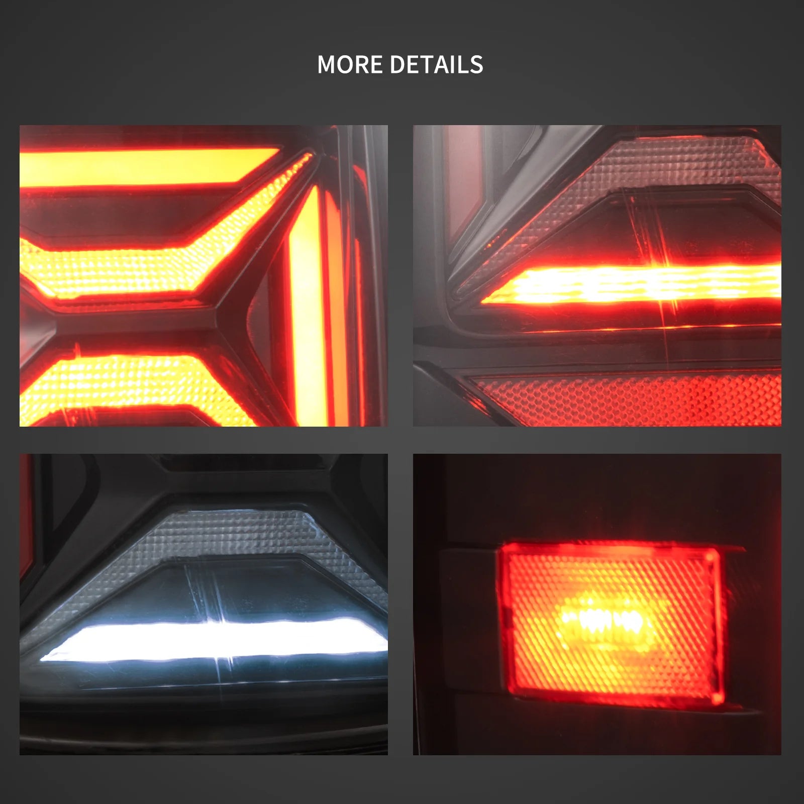 Tylne światła GMC Sierra 1500 / 2500HD / 3500HD (2014–2018) Full LED - obrazek 4