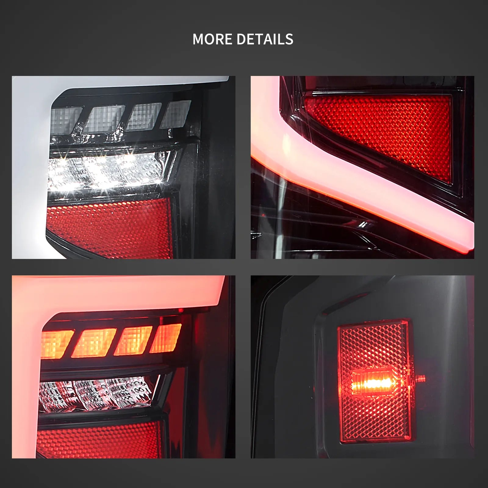 Tylne światła GMC Sierra 1500 / 2500HD / 3500HD (2014–2018) Full LED - obrazek 5