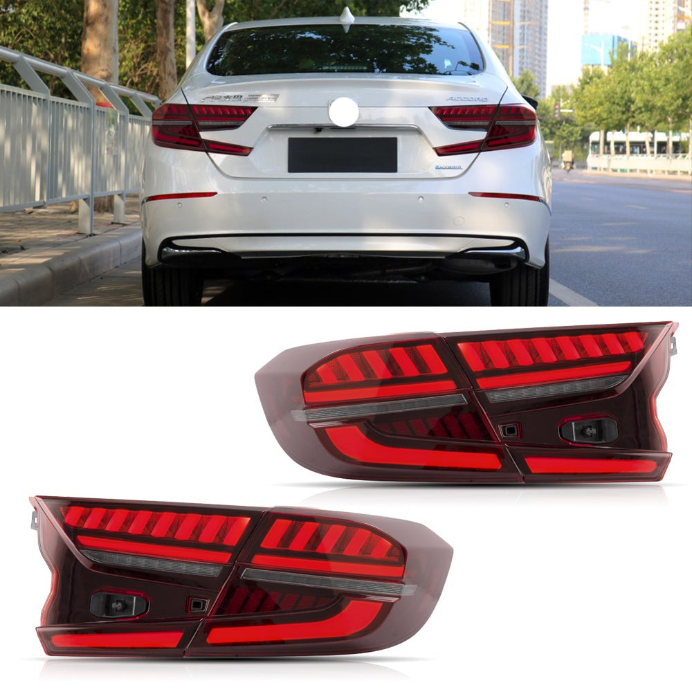 Tylne światła Honda Accord gen. 10 (X) 2018-up z sekwencyjnymi kierunkowskazami