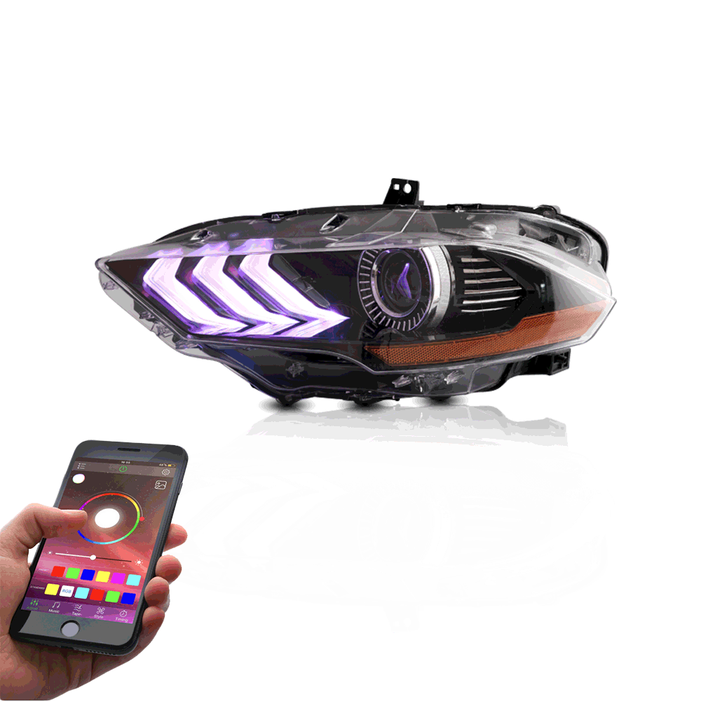 Reflektory Full LED do Ford Mustang 6. generacji (2018–2022) - obrazek 2