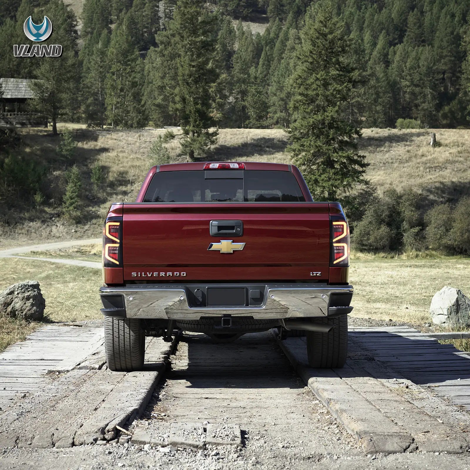 Tylne światła Chevrolet Silverado 1500 / 2500HD / 3500HD (2014–2019) Full LED - obrazek 2