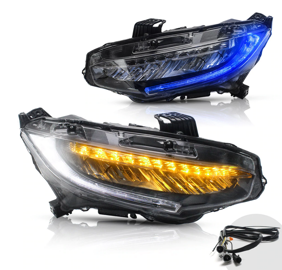 Reflektory Honda Civic (2016-2021) Full LED