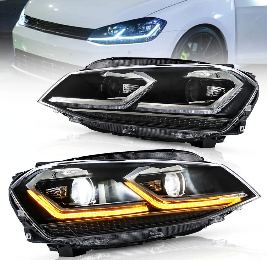 Reflektory Volkswagen Golf 7.5 / MK7.5 Hatchback (2017–2021) Full LED