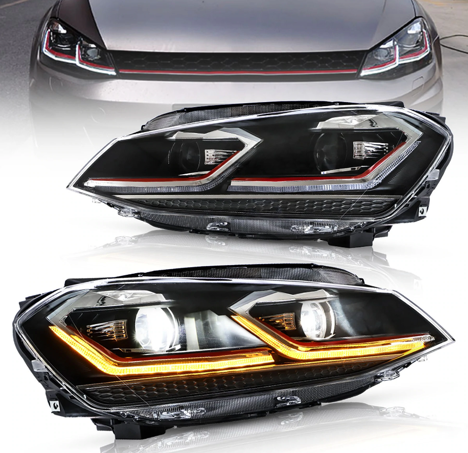 Reflektory Volkswagen Golf 7.5 / MK7.5 Hatchback (2017–2021) Full LED - obrazek 2