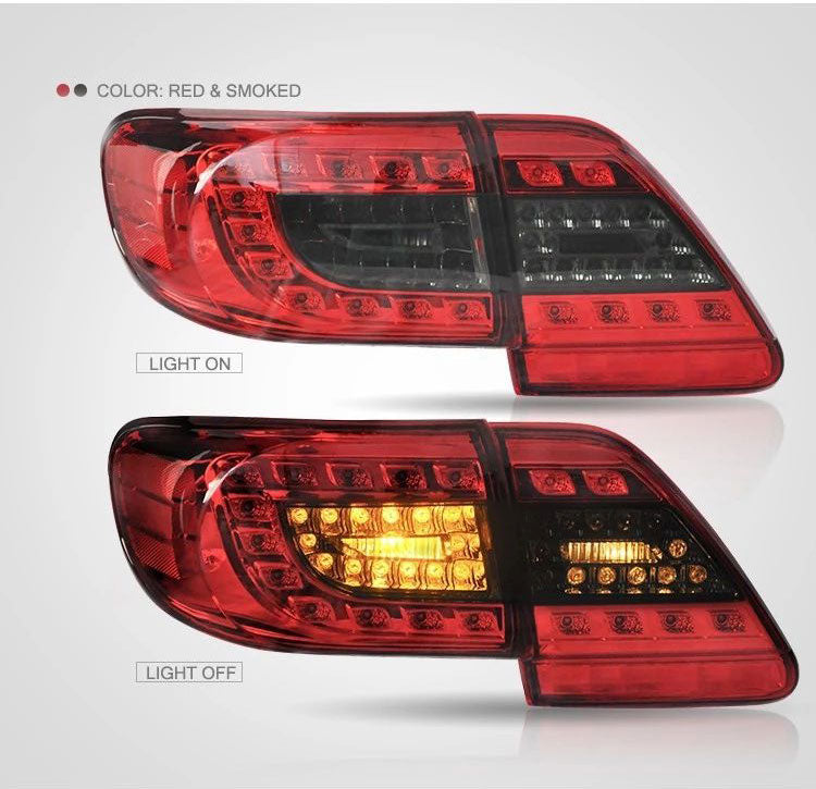 Tylne światła Toyota Corolla (2011–2013) LED (nie pasuje do modeli USA) - obrazek 2