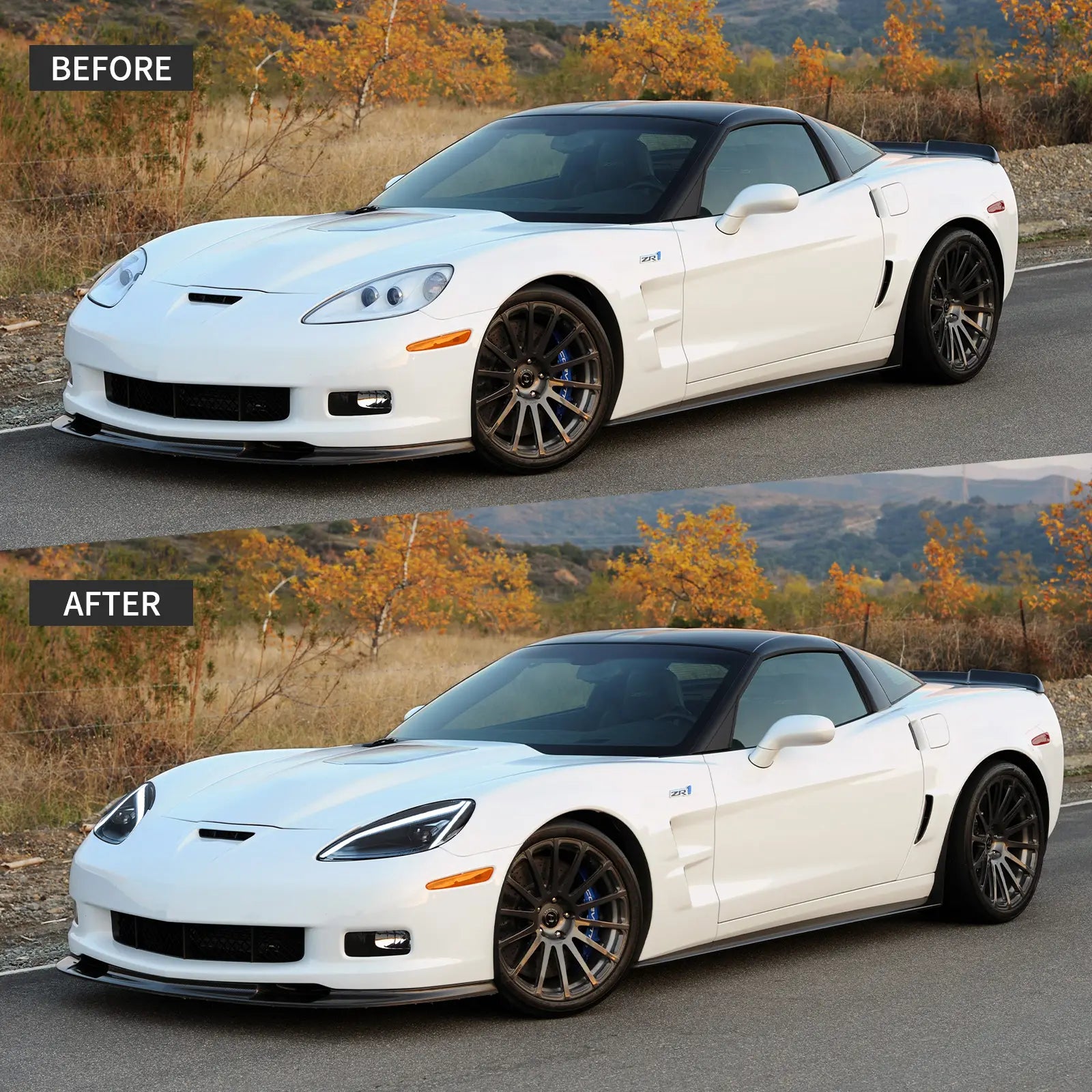Reflektory Chevrolet Corvette C6 EU (2005–2013) Full LED - obrazek 5