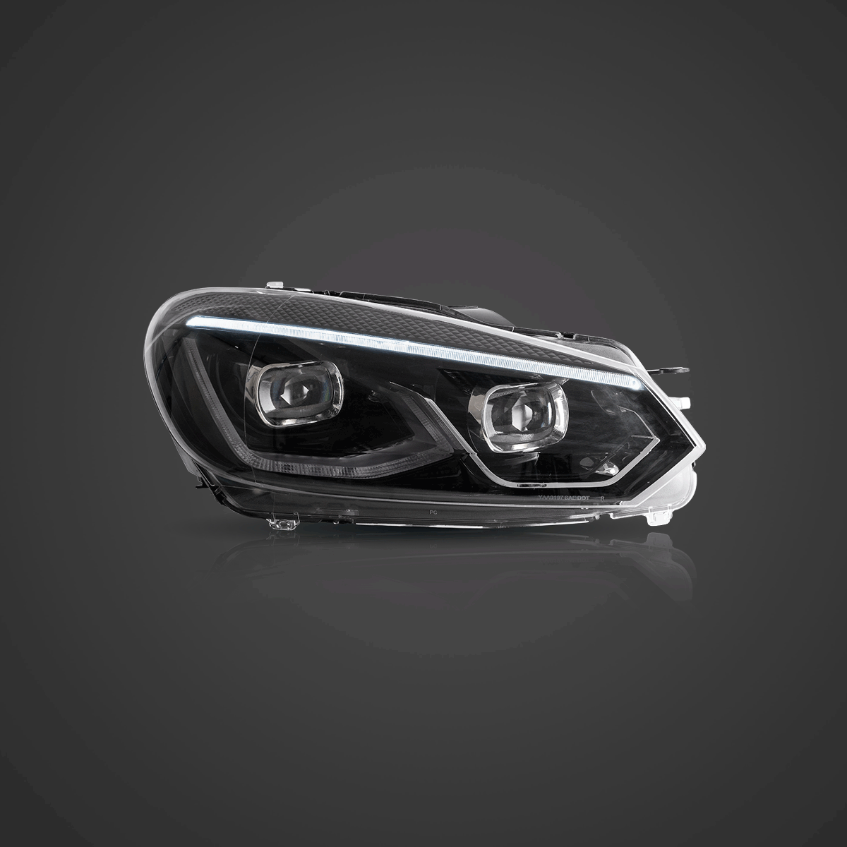 Reflektory LED Volkswagen Golf 6 (2008–2014) - obrazek 2