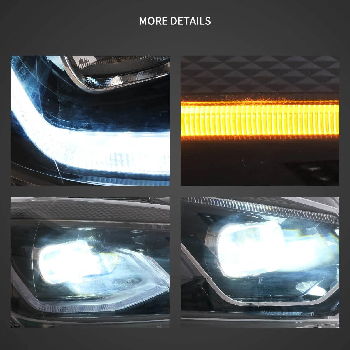 Reflektory LED Volkswagen Golf 6 (2008–2014) - obrazek 5