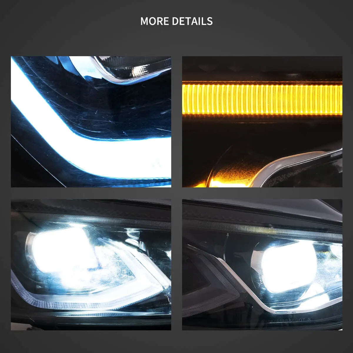 Reflektory Volkswagen Golf MK7 (2015–2017) Full LED - obrazek 5