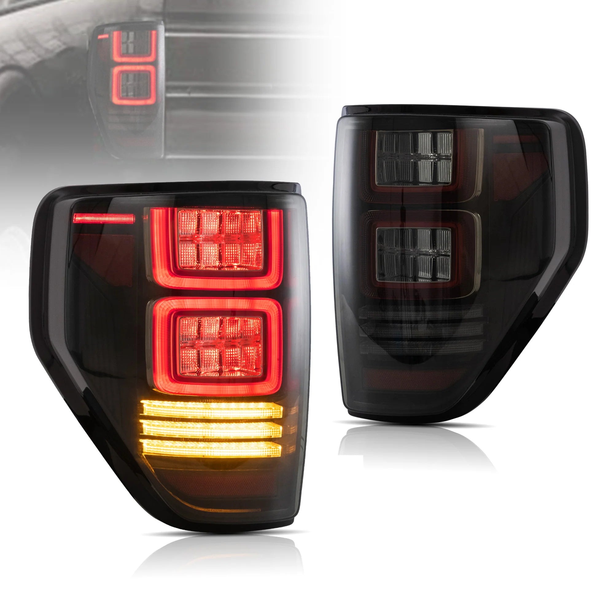 Tylne światła LED Ford F150 12. generacji (2009–2014) sekwencyjne - obrazek 4