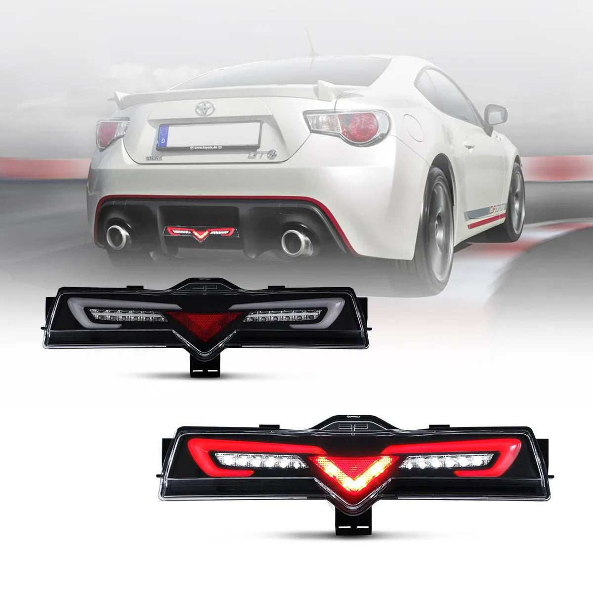 Dodatkowe światło Scion Subaru Toyota FR-S/BRZ/GT86 1. generacja (ZN6/ZC6) przeciwmgielne światła cofania - obrazek 4