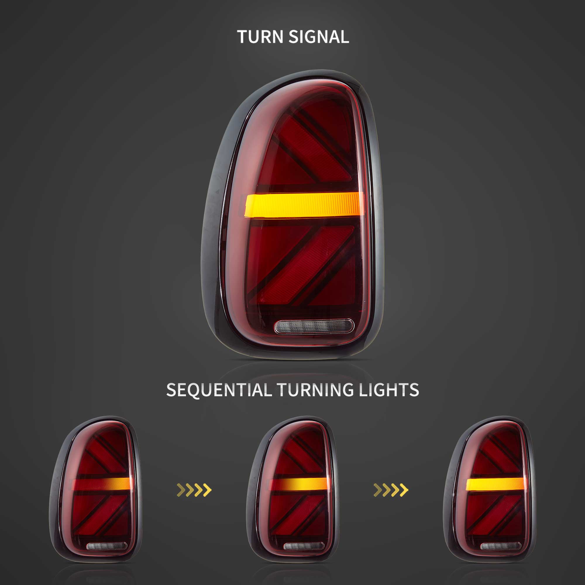 Tylne światła MINI Countryman R60 (2010–2016) Union Jack Full LED - obrazek 4