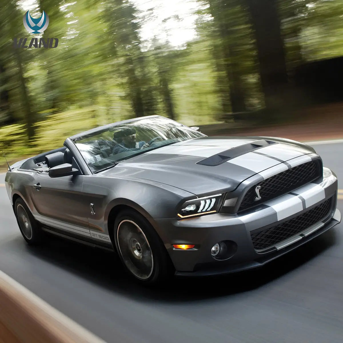 Reflektory Ford Mustang V (S197) 2005–2009 Full LED - obrazek 5