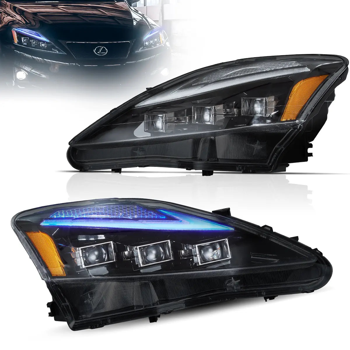 Reflektory Lexus IS250 / IS350 / ISF (2006–2012) Matrix Full LED