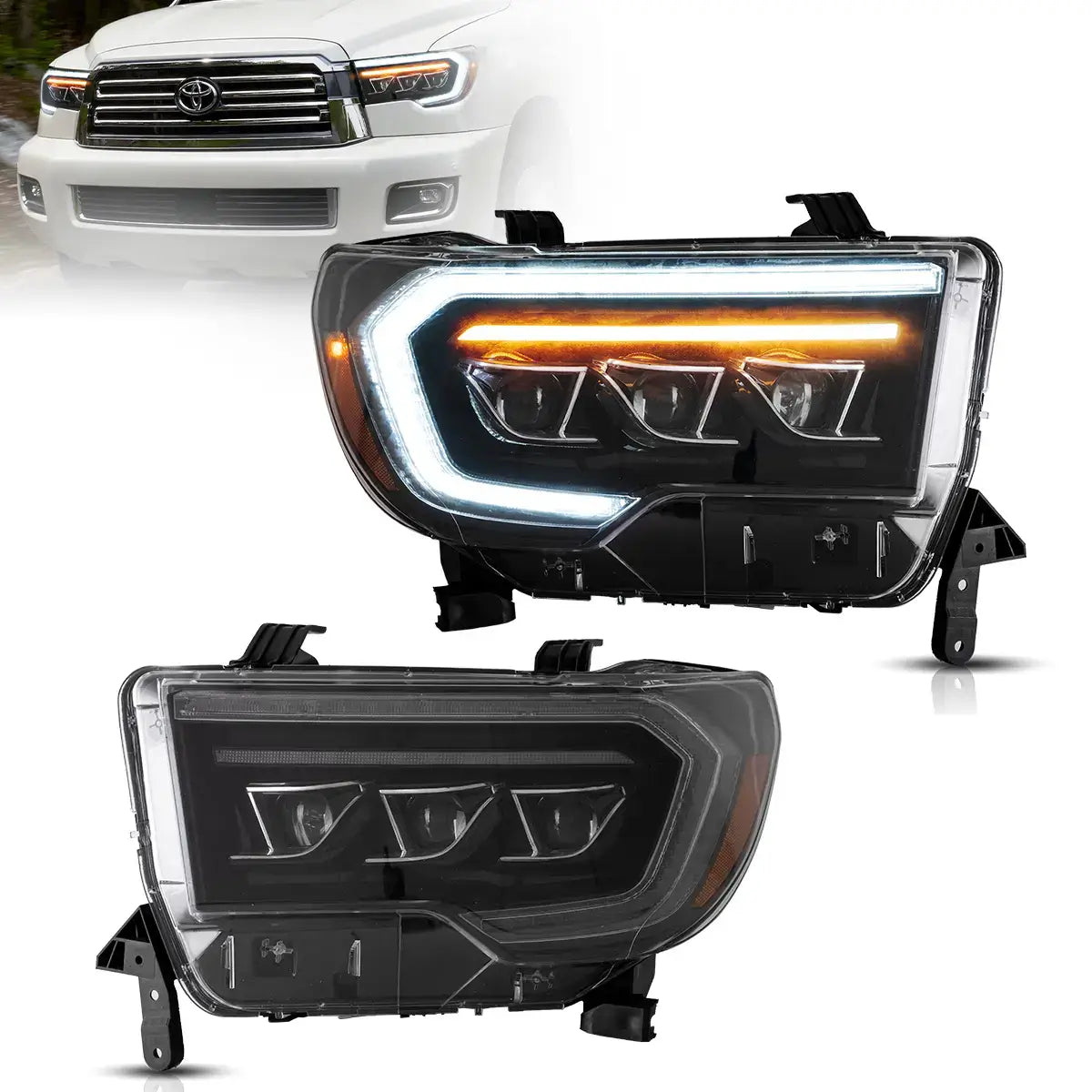 Reflektory Toyota Tundra (2007–2013) / Sequoia (2008–2021) Full LED Matrix