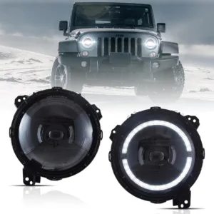 Reflektory Jeep Wrangler JL / JLU / JT Rubicon (2018–2024) Full LED