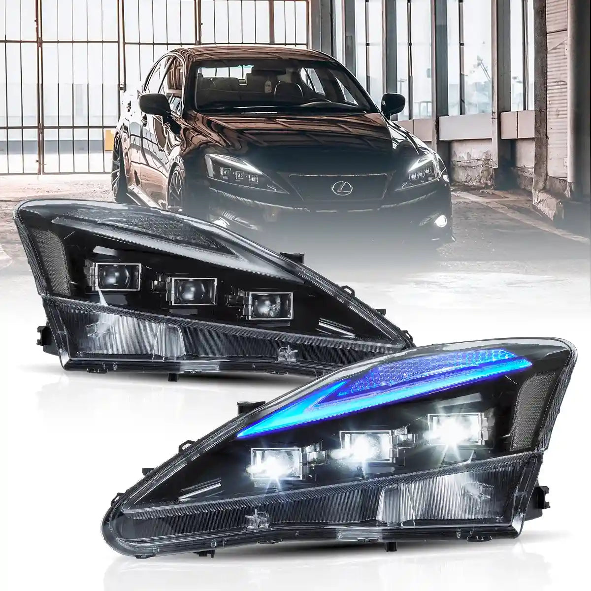Reflektory Lexus IS250 / IS350 / ISF (2006–2012) Matrix Full LED - obrazek 2