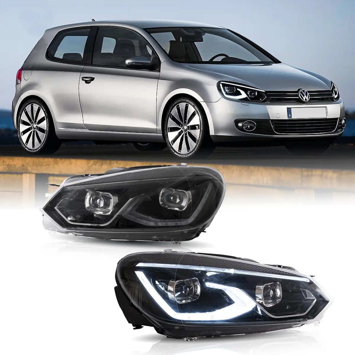 Reflektory LED Volkswagen Golf 6 (2008–2014)
