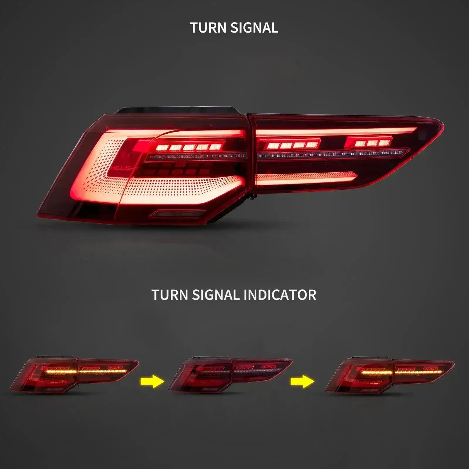 Tylne światła LED VW Golf MK8 Hatchback (2020–obecnie) Full LED - obrazek 4