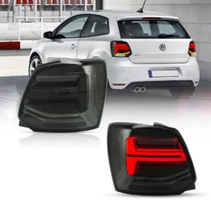 Lampy tylne VW Polo MK5 09-17 LED z sekwencyjnym kierunkowskazem