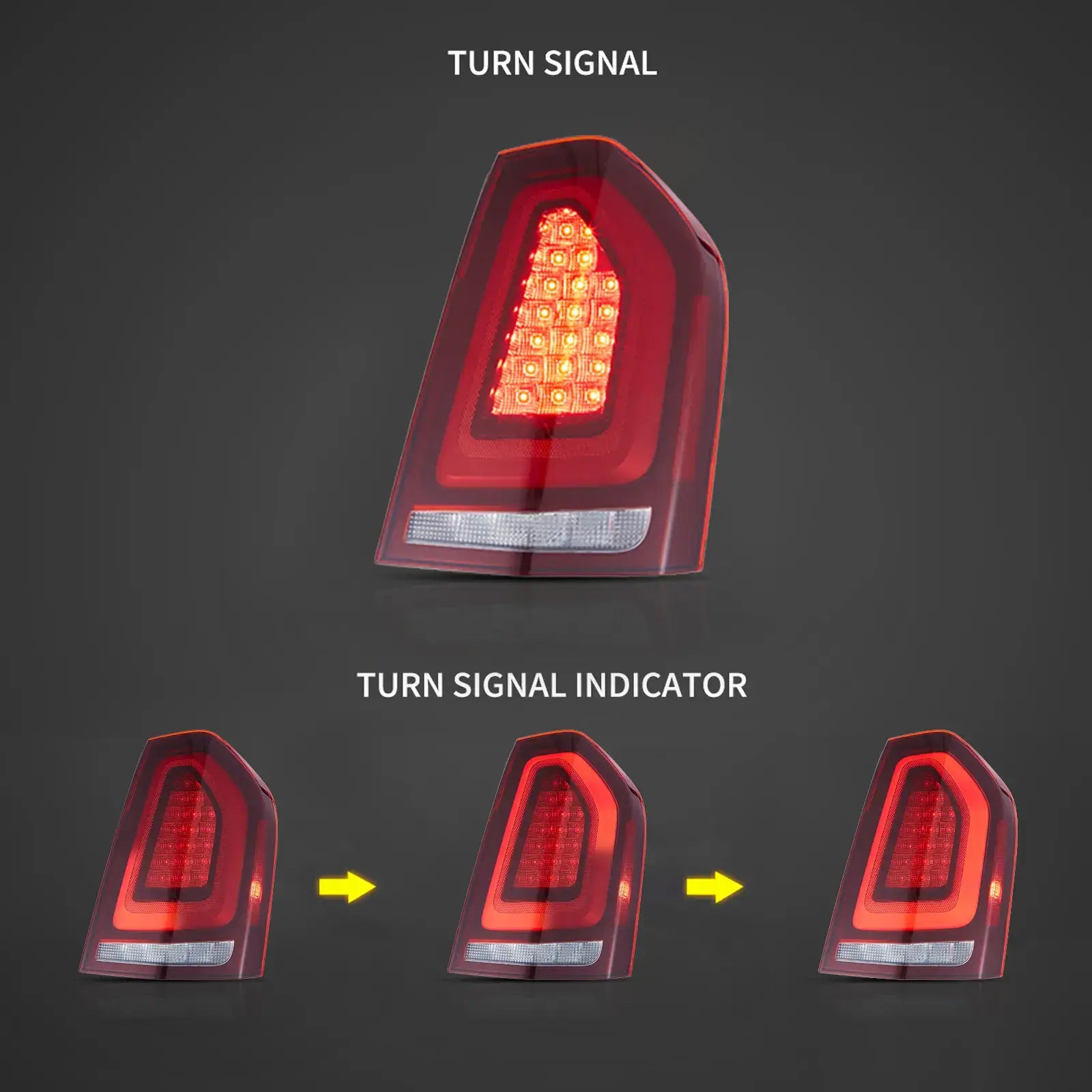 Tylne światła Chrysler 300 II / Lancia Thema (2011–2014) Full LED - obrazek 3