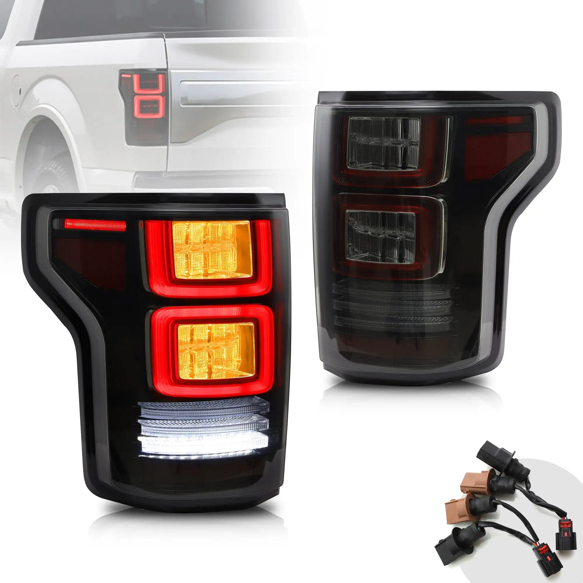 Lampy tylne Ford F150 13Gen 15-20 LED Kierunkowskaz sekwencyjny - obrazek 5