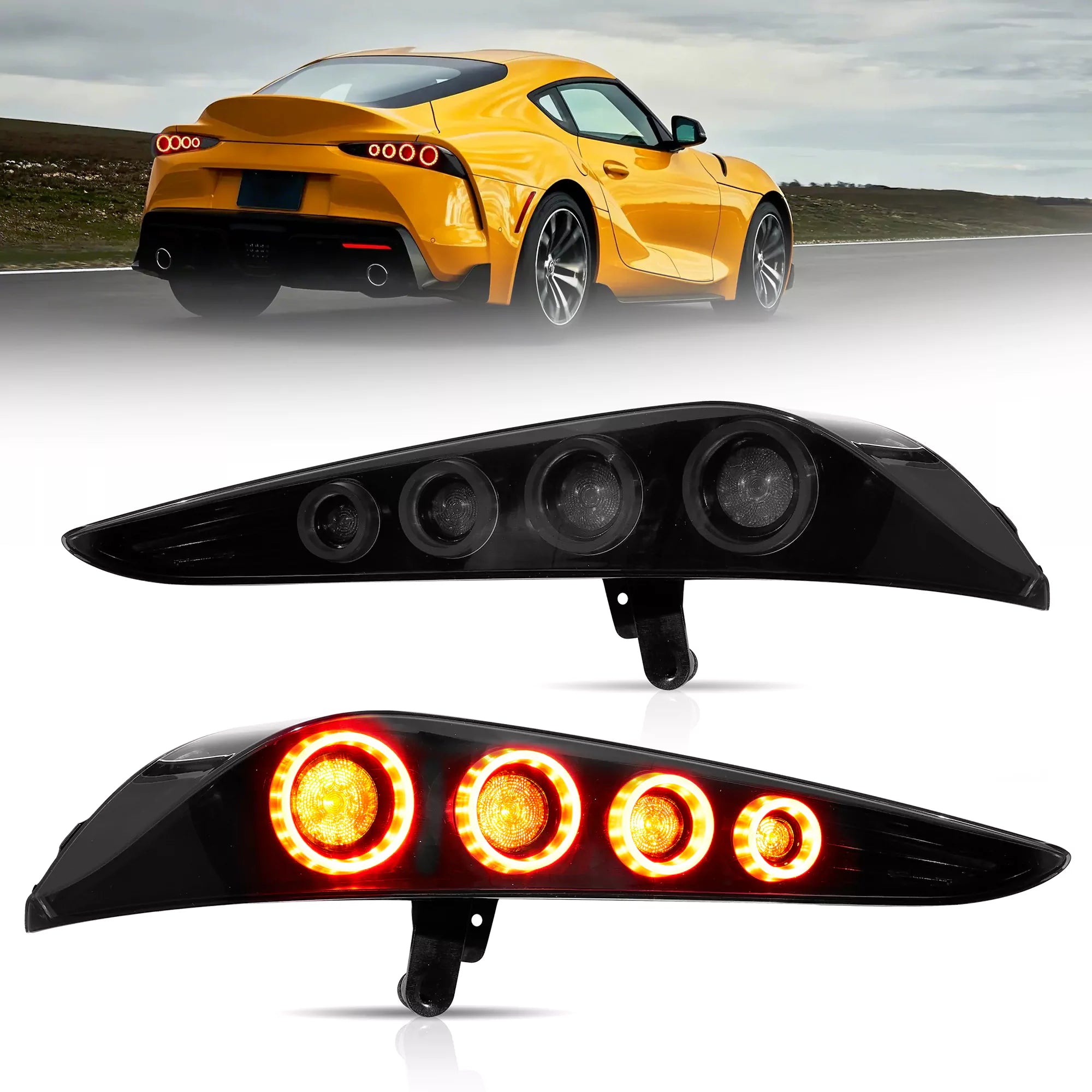 Tylne światła Toyota GR Supra (2019–2024) Full LED - obrazek 5