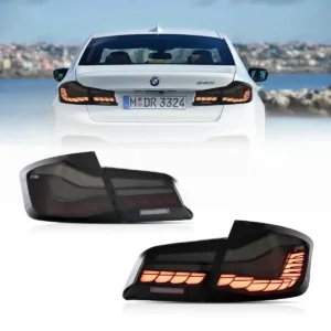 Lampy tylne BMW Seria 5 M5 6. generacji 11-17 (F10 F18) OLED z dynamicznym oświetleniem powitalnym [Styl CS]
