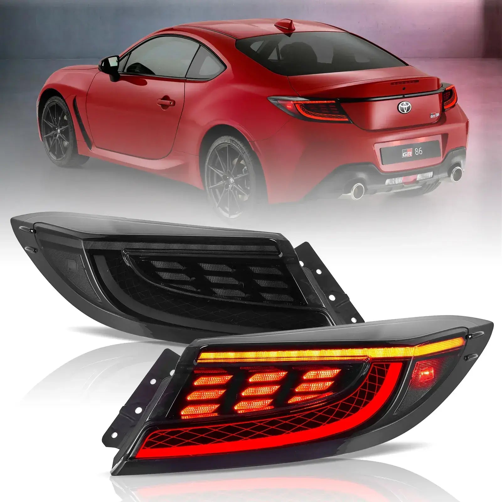 Tylne światła Toyota 86 / GR86 & Subaru BRZ (2021–2024) LED