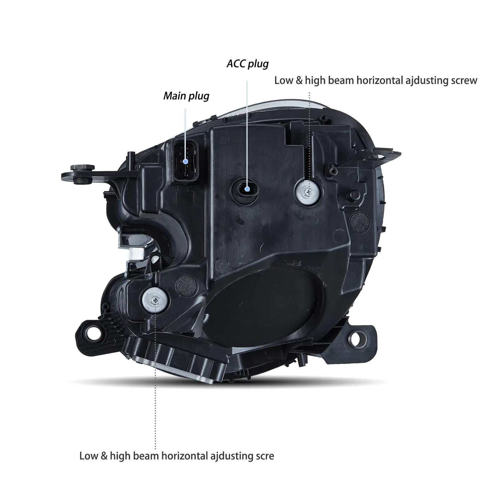 Reflektory Mini Cooper Countryman R60 (2010–2016) Full LED - obrazek 4