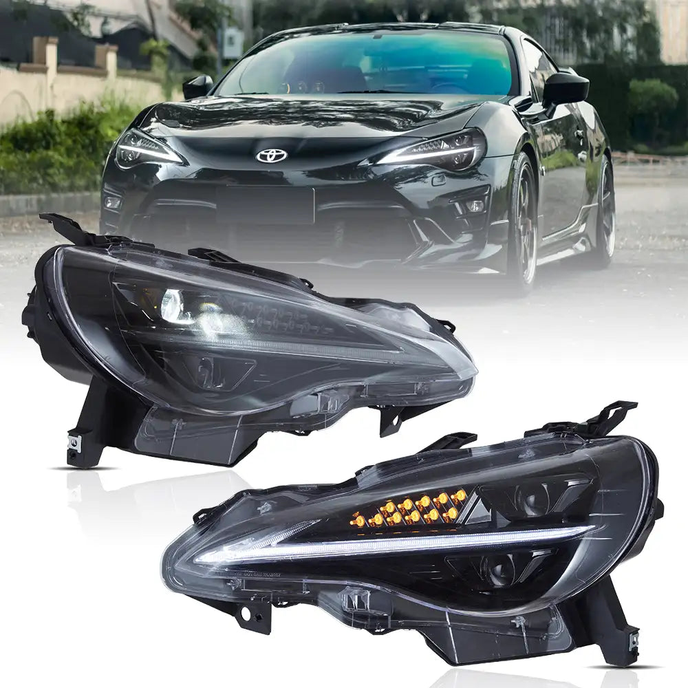 Reflektory Toyota 86 / GT86 / Subaru BRZ / Scion FR-S (2012–2021) Full LED