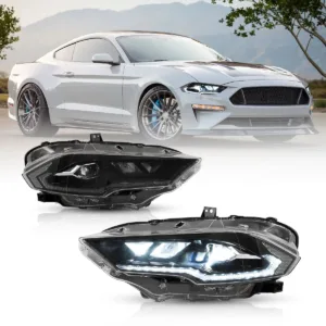 Reflektory Ford Mustang 6. generacji (2018–2020) Full LED