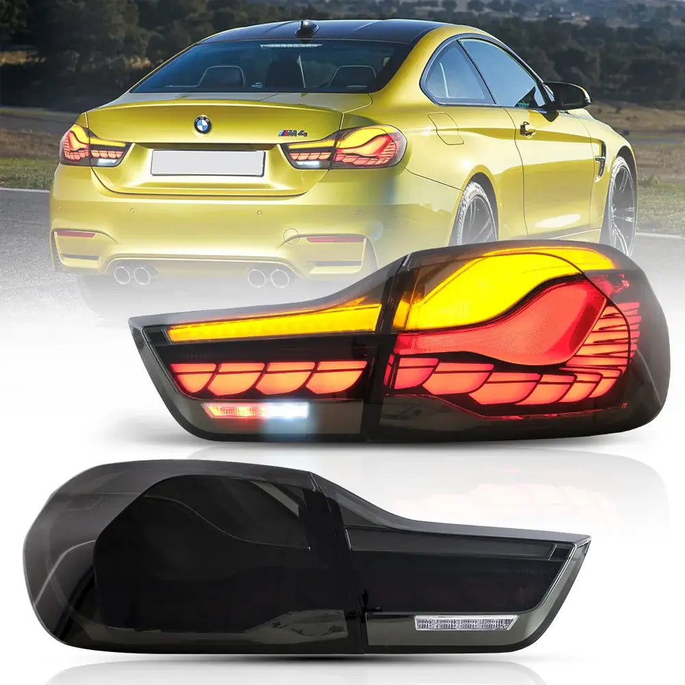 Lampy tylne BMW Seria 4 F32 F33 F36 / M4 F82 F83 14-20 LED styl Dragon Scales GTS - obrazek 5
