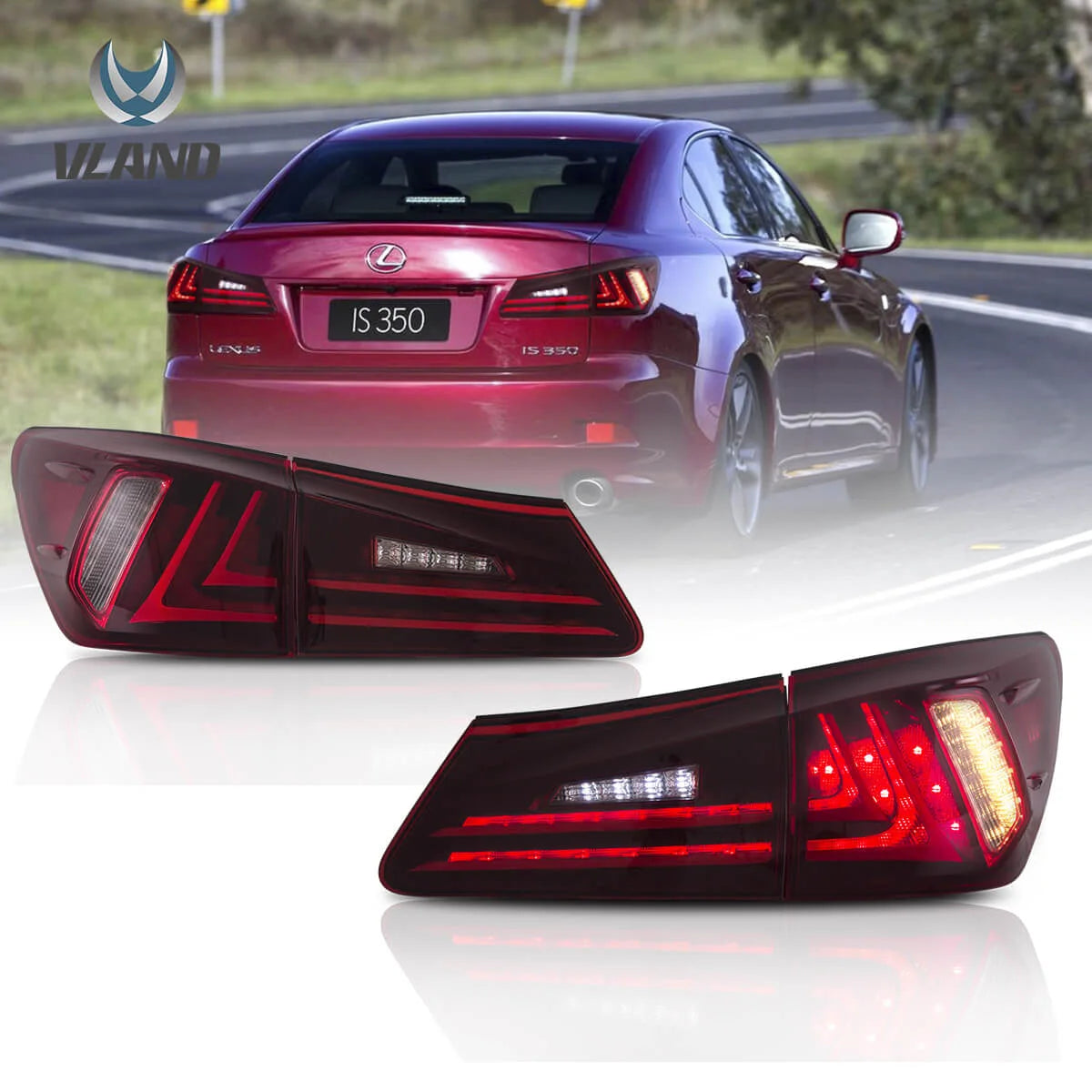 Tylne światła Lexus IS250 / IS350 / IS220d / IS F (2006–2012) Full LED - obrazek 3