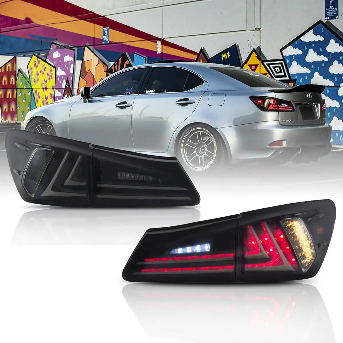 Tylne światła Lexus IS250 / IS350 / IS220d / IS F (2006–2012) Full LED
