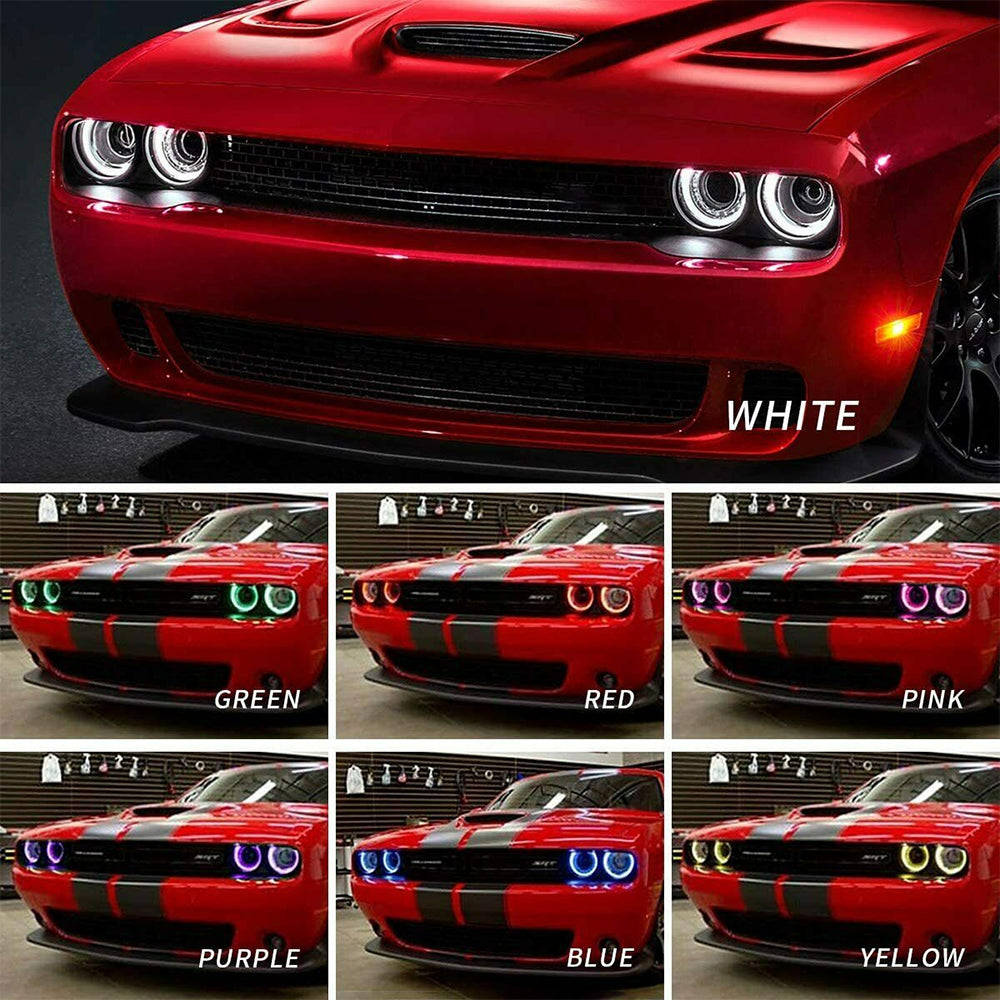 Reflektory Dodge Challenger (2015–2024) RGB DRL LED - obrazek 5