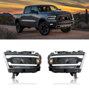 Reflektory Dodge Ram 1500 5 gen. (DT) 19-24 LED Classic
